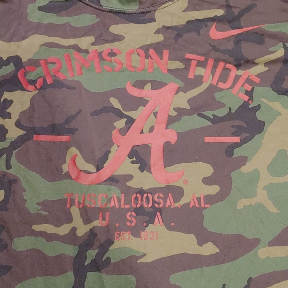 NWT Nike Alabama Crimson Tide Veteran's Day Shirt - Picture 2 of 5